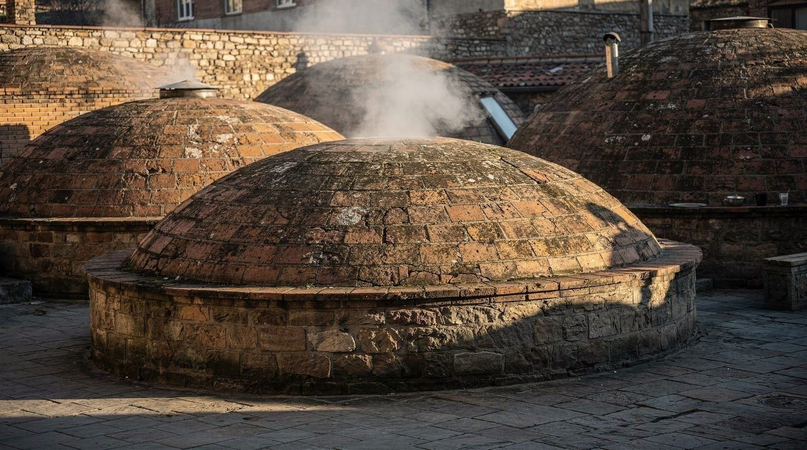 Sulphur baths and spa