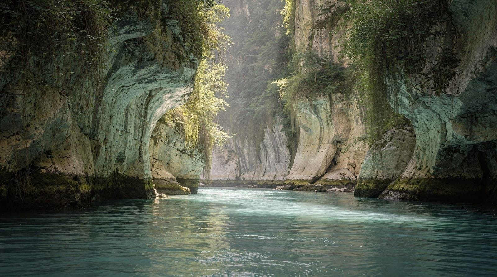 Caves and canyons