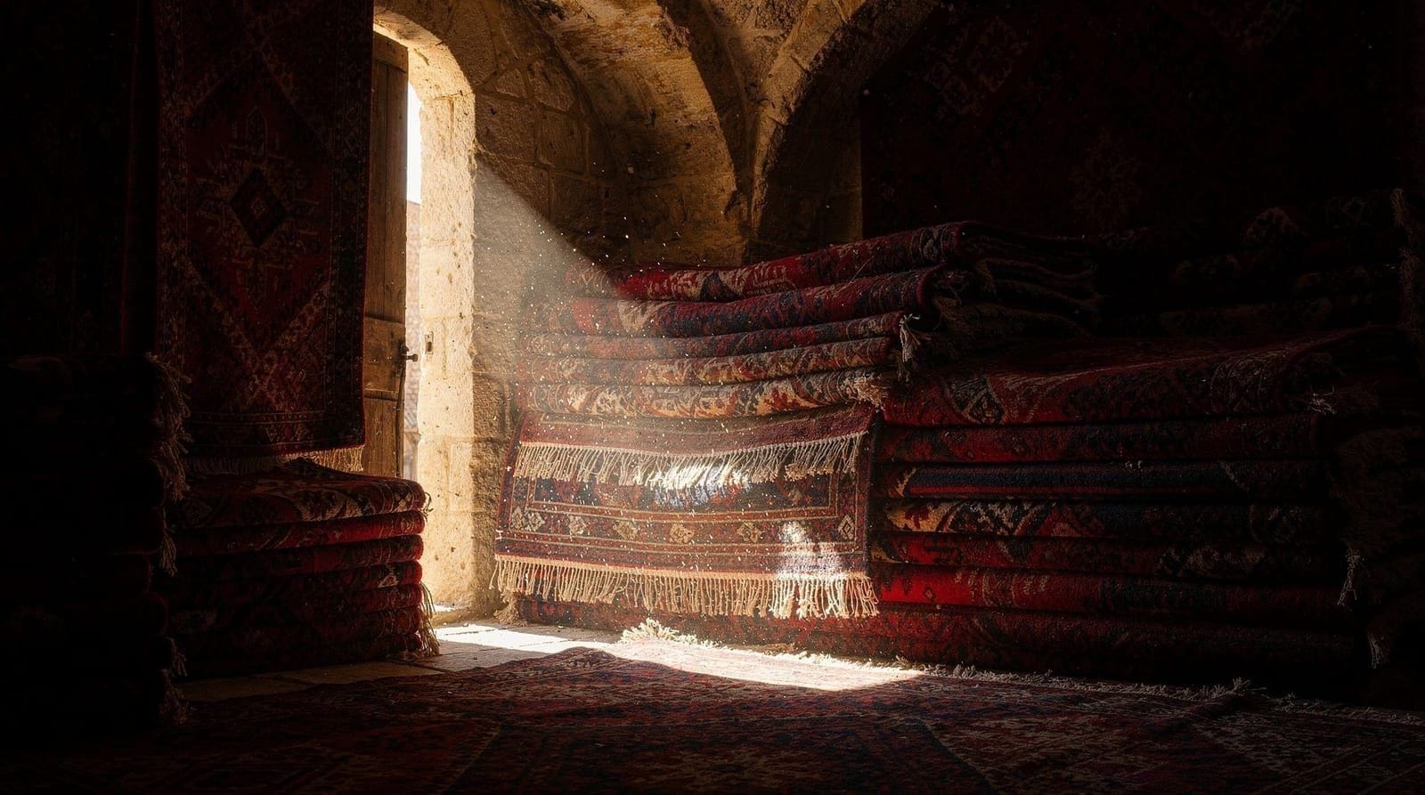 Carpets, felt and textiles