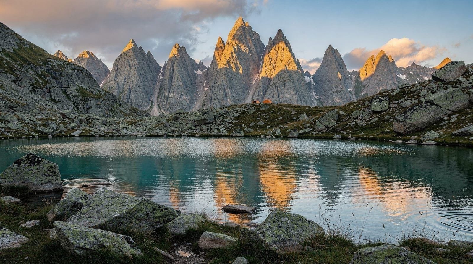 Juta, the Chaukhi massif and the Abudelauri lakes