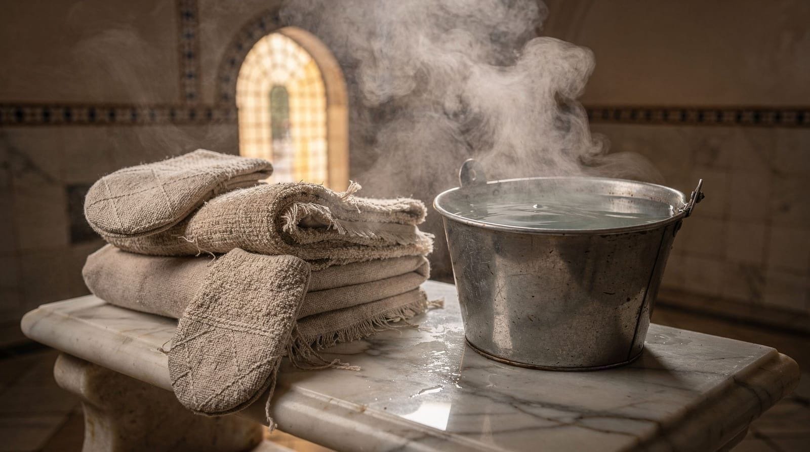 The kisa scrub: what a Georgian bath attendant actually does