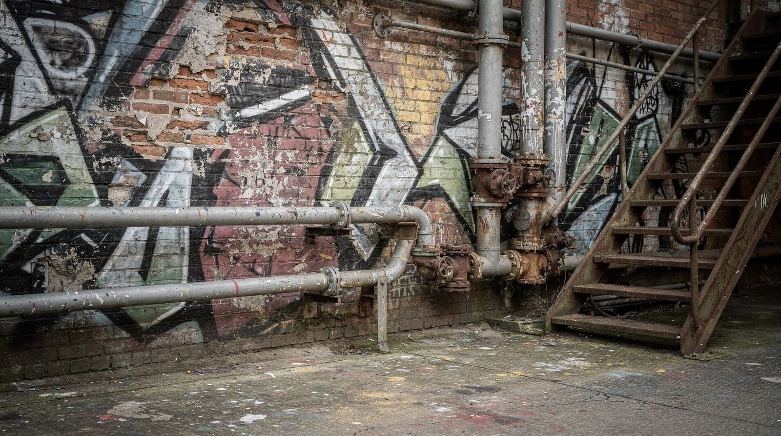 Street art, Fabrika and the courtyards of Chugureti