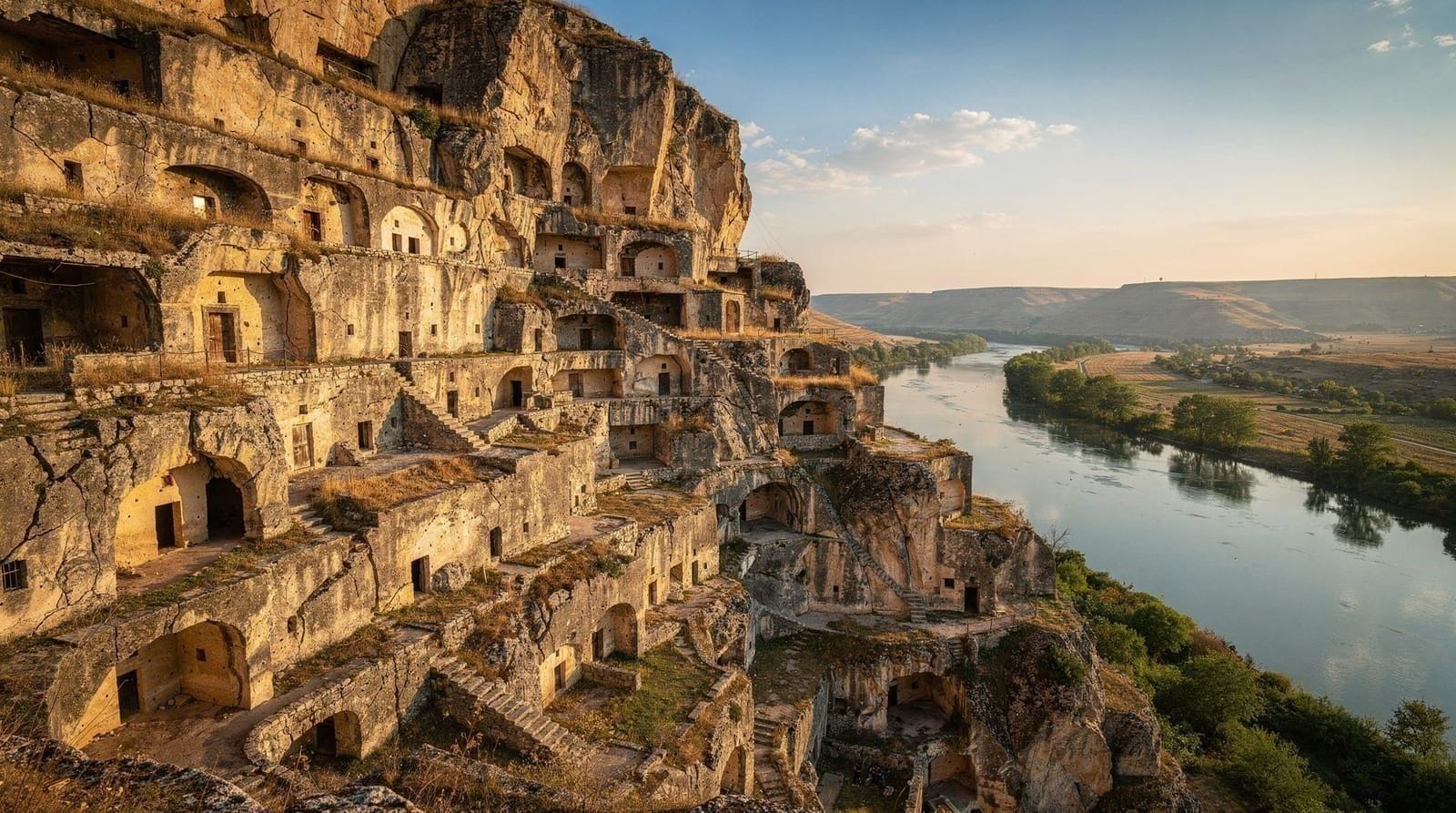 Vardzia: Queen Tamar's cave city