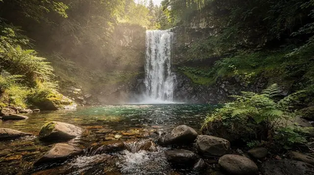 The waterfalls worth the drive