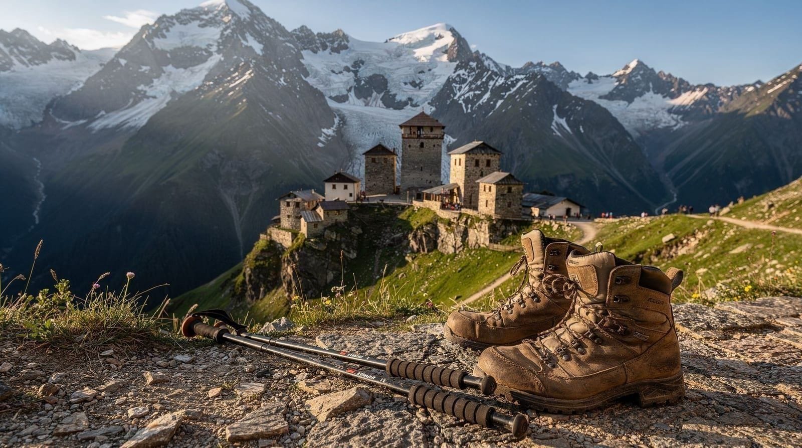 Eight days hiking Svaneti